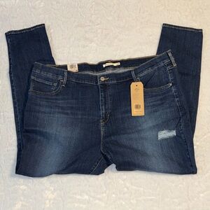 Levi's Dark Blue Skinny Jeans